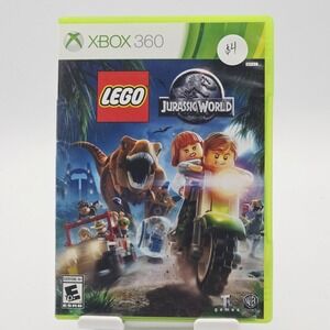 LEGO Jurassic World Microsoft Xbox 360 Video Game Complete NTSC Disc Adventure